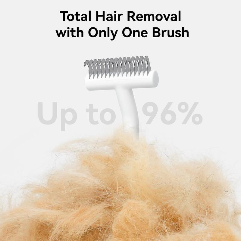 Aumuca Dematting Undercoat Comb Brush for Dogs and Cats - Pet Grooming Rake - Dog Brush for Shedding