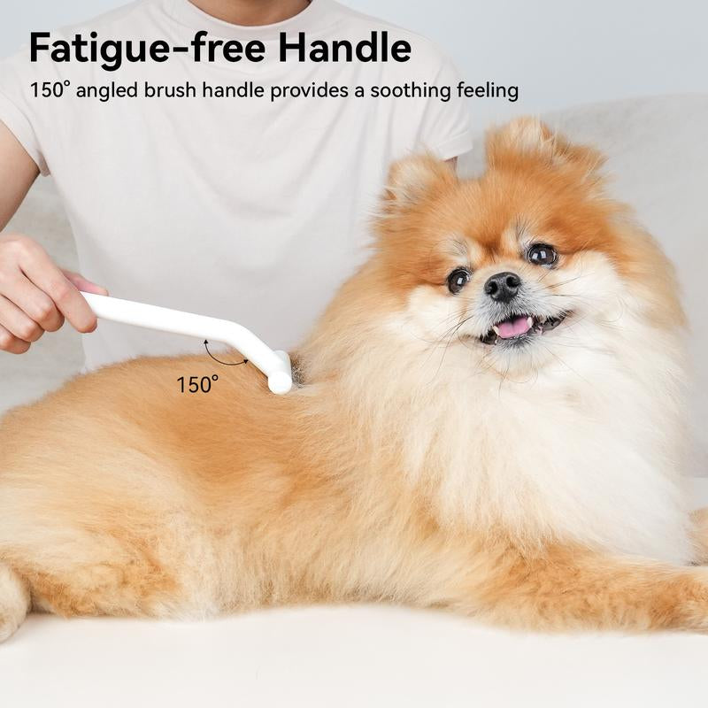 Aumuca Dematting Undercoat Comb Brush for Dogs and Cats - Pet Grooming Rake - Dog Brush for Shedding
