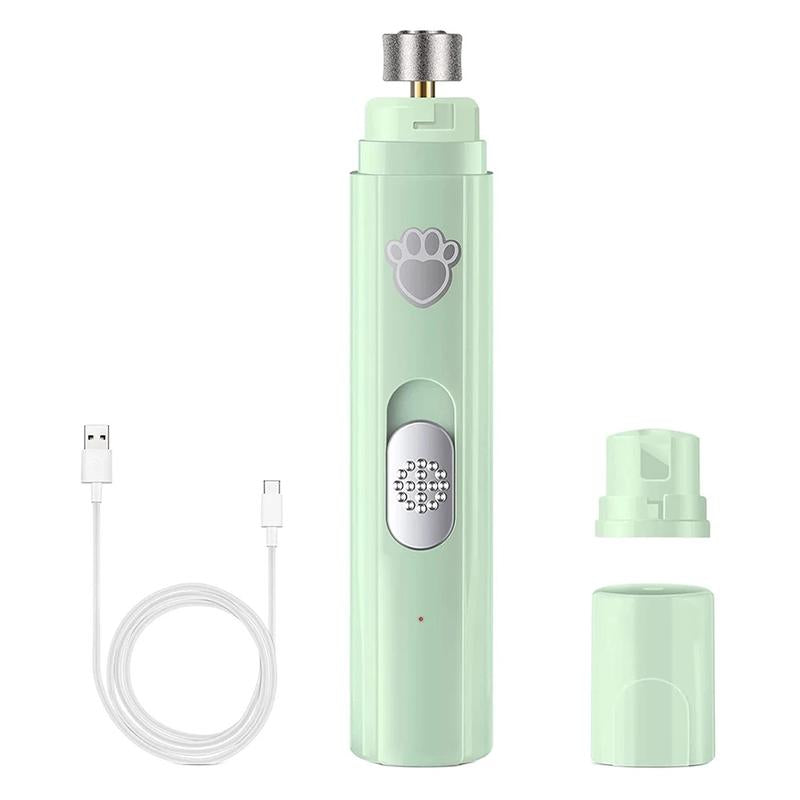 Silent Groom Pro Nail Grinder, 2025 New Dognail Trimmer, USB Rechargeable Nailgrinder, Dog Nail Trimmers, Paws Groomingsmoothing Tool One Is All Grooming Kit Durable Pet