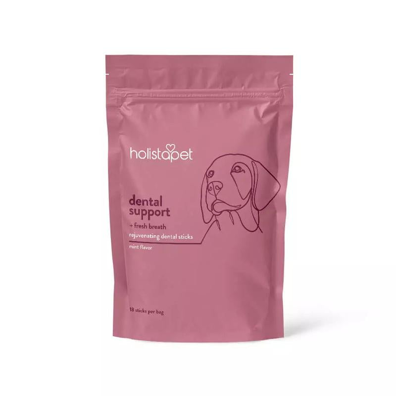 Dental Support + Fresh Breath Dental Sticks for Dogs